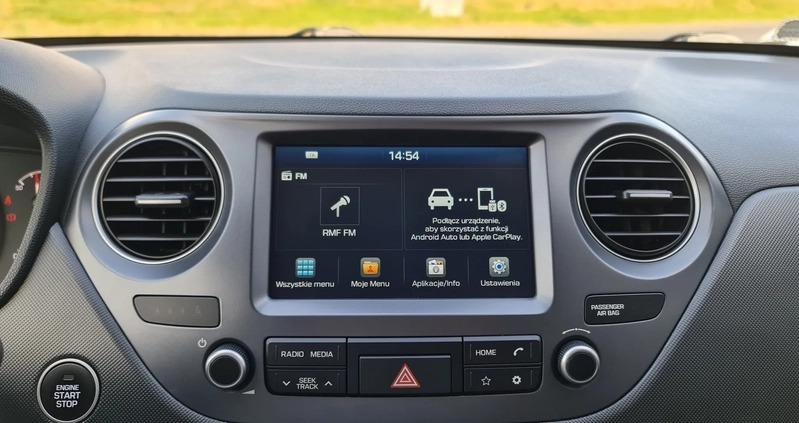 Hyundai i10 cena 51900 przebieg: 68622, rok produkcji 2018 z Trzebinia małe 562